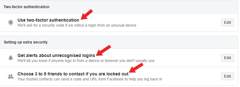 facebook secure kaise rakhe