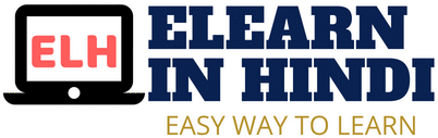 Elearn In Hindi – Easy Way To Learn