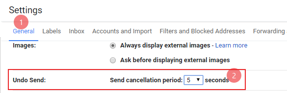How To Undo A Sent Email In Gmail 2018