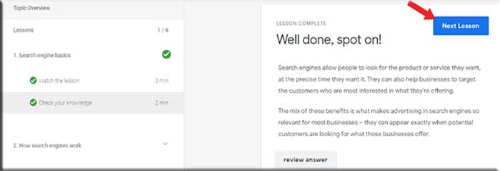 google digital marketing certification